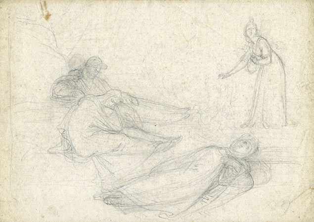 Tommaso Minardi, a composition with figures